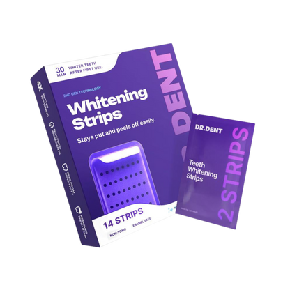 Tiras blanqueadoras sin peróxido